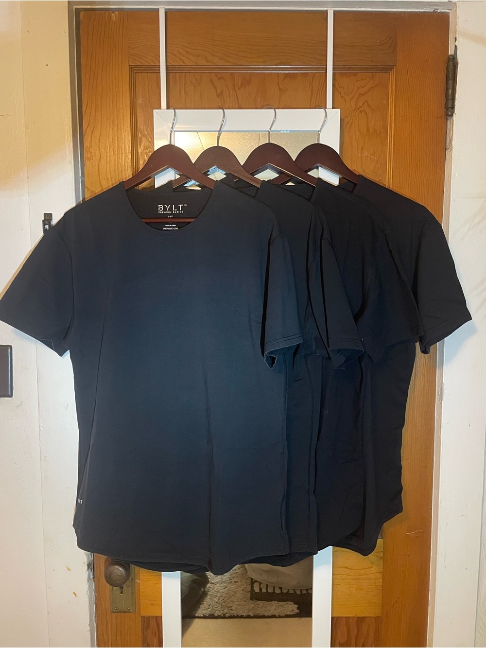 BYLT Basics Black Short Sleeve Crew Tee